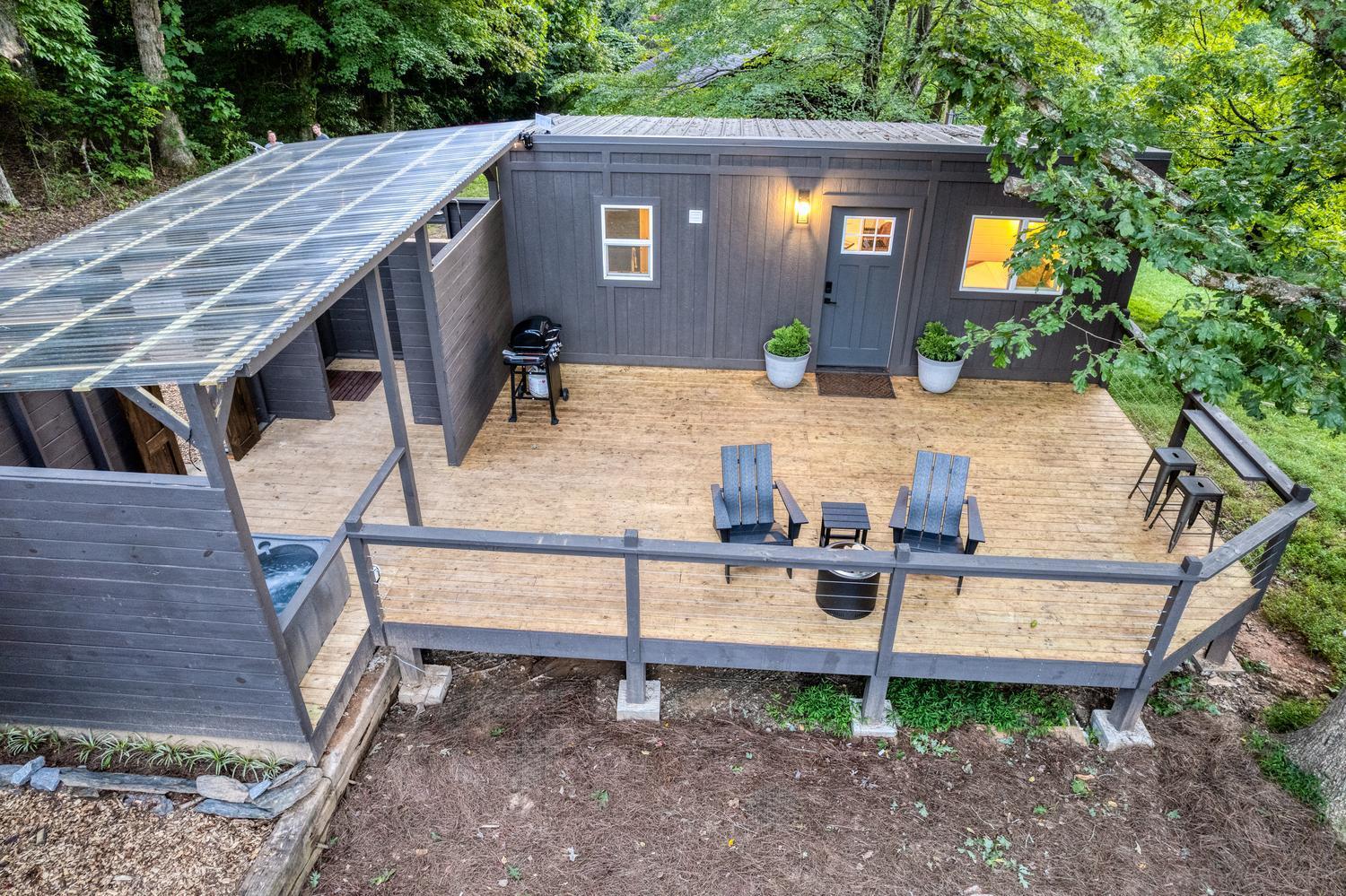Couples Retreat: King Bed:Hot Tub:Firepit & More Blue Ridge Eksteriør bilde